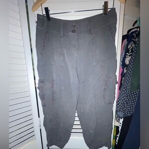 Anthropology Hei Hei grey cargo pants. Size 4. Worn once.